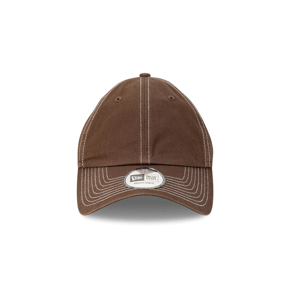 New Era Hat - Blank Contrast Range Walnut Adjustable Casual Classic Strapback